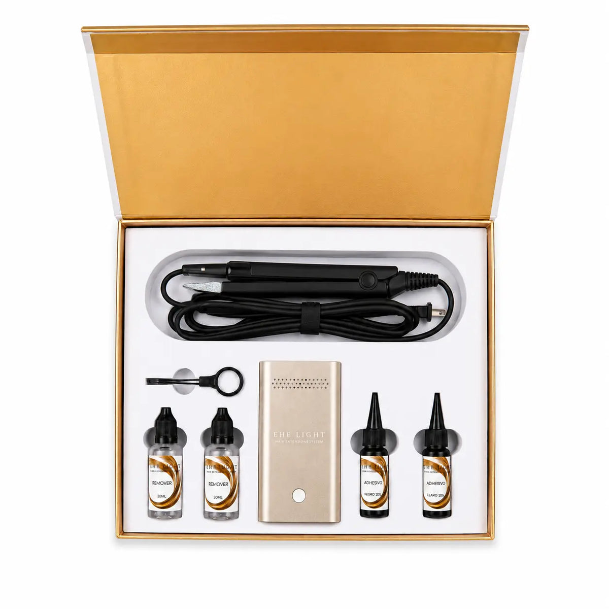 EHE Light™ Kit Profesional Completo — Sistema UV para Extensiones de Cabello