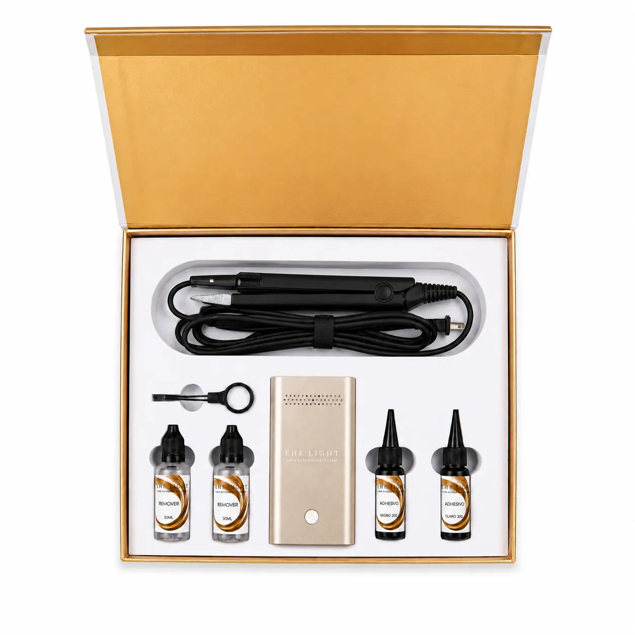 EHE Light™ Kit Profesional Completo — Sistema UV para Extensiones de Cabello