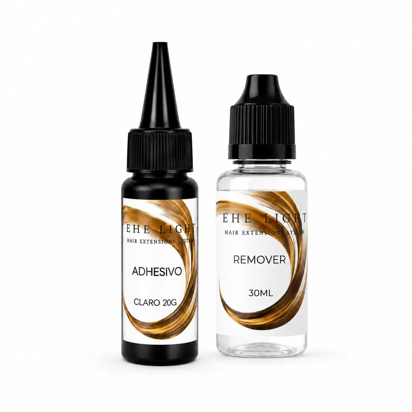Pack Adhesivo y Eliminador EHE Light: adhesivo claro 20 g y remover 30 ml